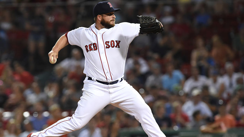 Boston Red Sox pitcher Ryan Brasier
