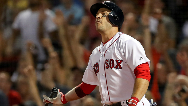 Boston Red Sox First Baseman Steve Pearce