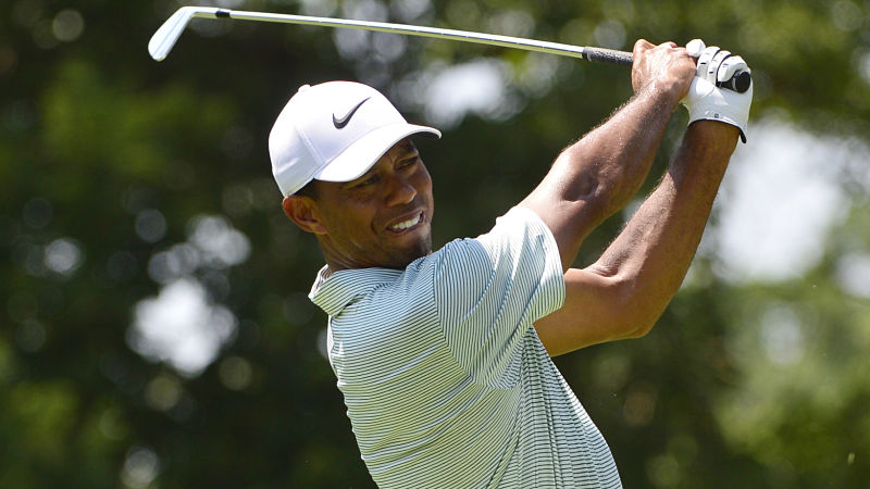 PGA golfer Tiger Woods