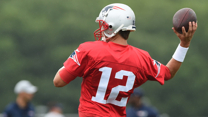 Patriots quarterback Tom Brady