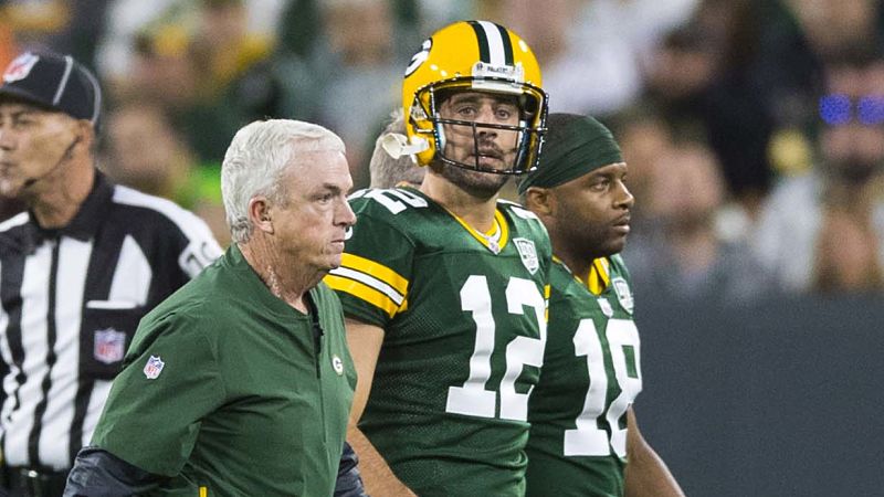 Green Bay Packers quarterback Aaron Rodgers