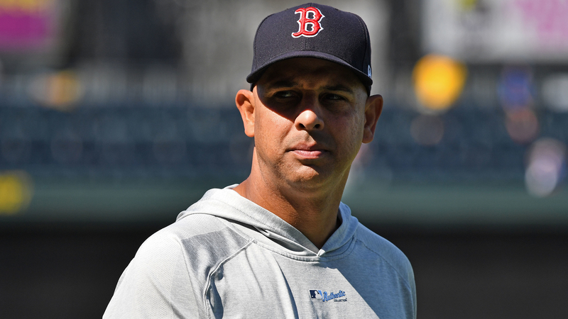 Boston Red Sox Manager Alex Cora