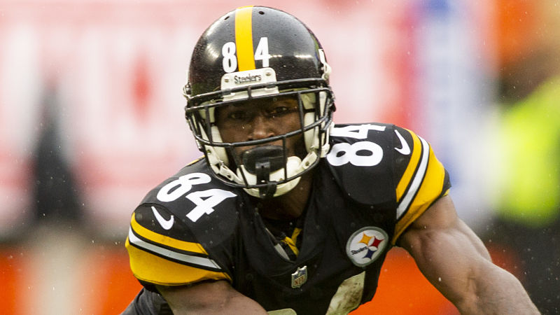 Steelers wide receiver Antonio Brown