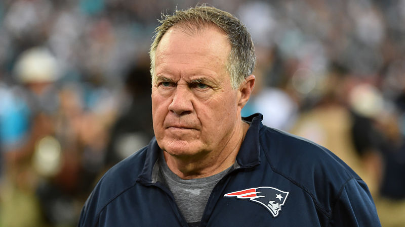 New England Patriots head coach Bill Belichick