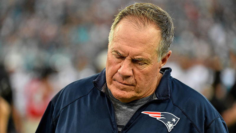 New England Patriots head coach Bill Belichick