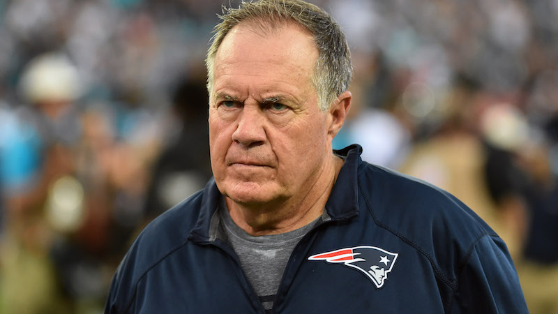 Patriots head coach Bill Belichick