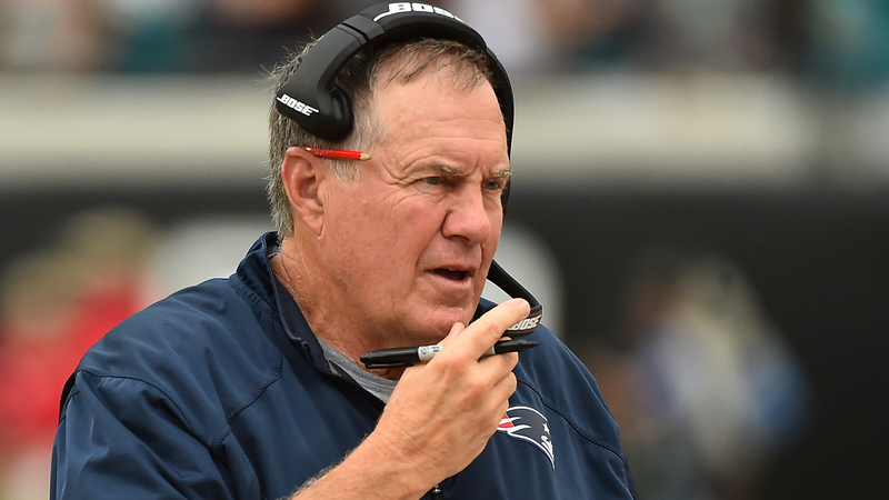 Patriots head coach Bill Belichick