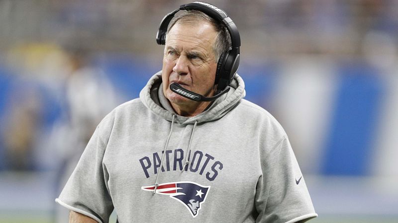 New England Patriots head coach Bill Belichick