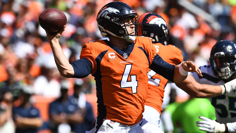 Denver Broncos quarterback Case Keenum