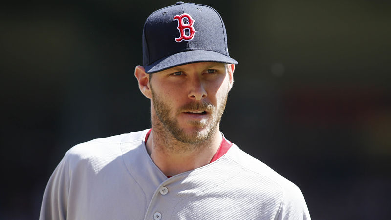 Boston Red Sox pitcher Chris Sale