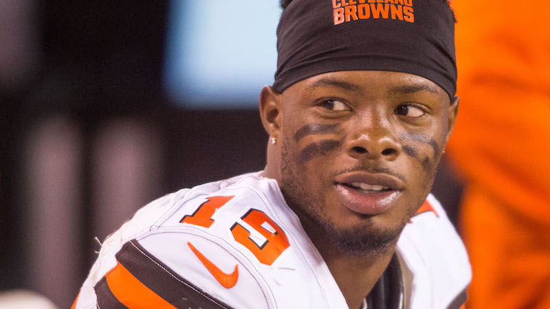 Patriots wide receiver Corey Coleman