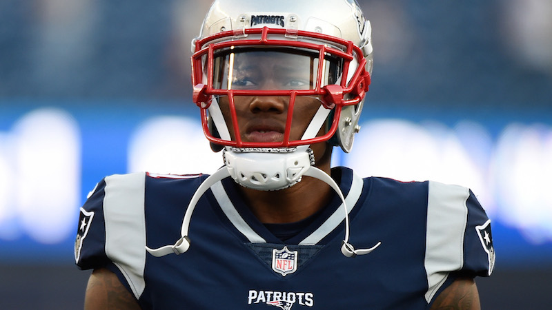 Patriots cornerback Cyrus Jones