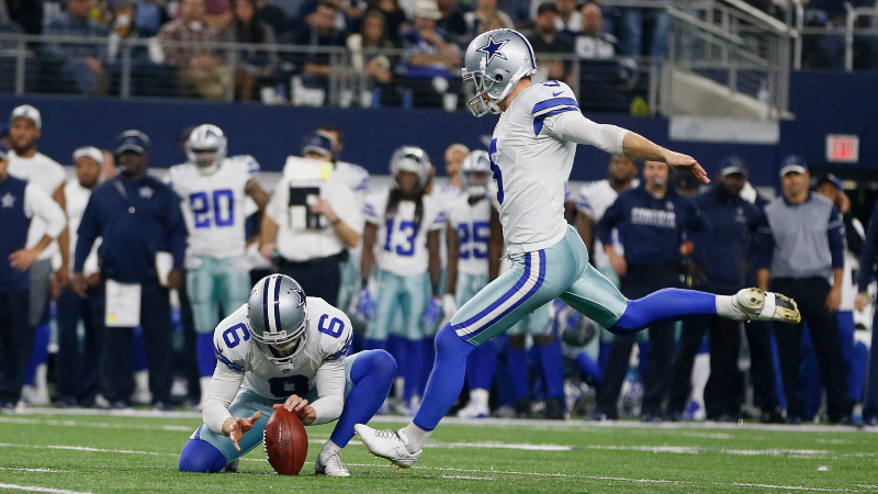 Dallas Cowboys kicker Dan Bailey