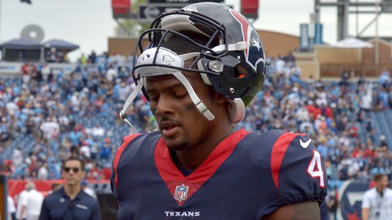 Houston Texans quarterback Deshuan Watson