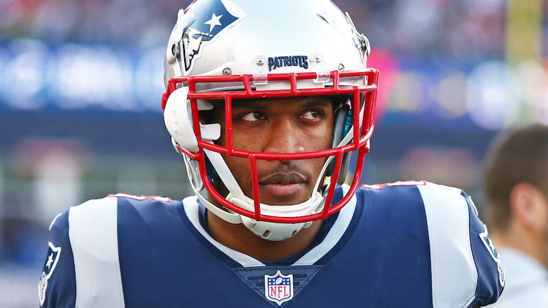 Patriots cornerback Eric Rowe