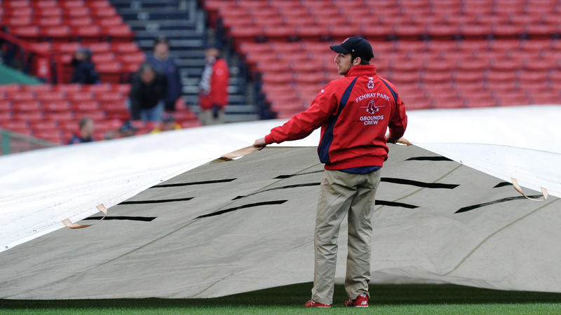 Fenway Park rain delay