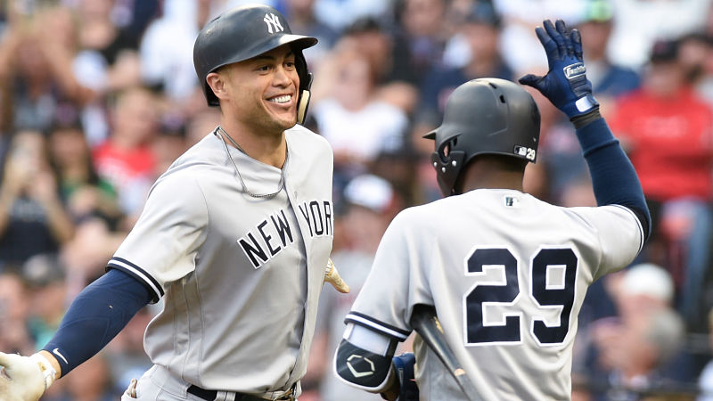 New York Yankees outfielder Giancarlo Stanton