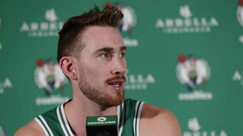Boston Celtics forward Gordon Hayward