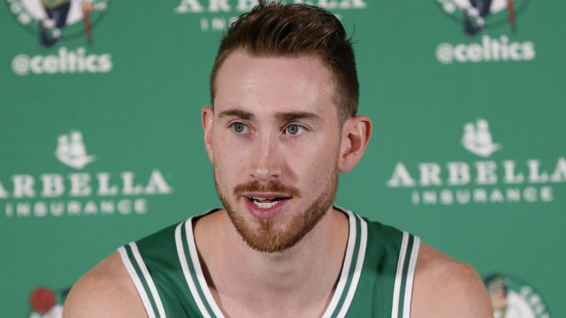 Boston Celtics forward Gordon Hayward