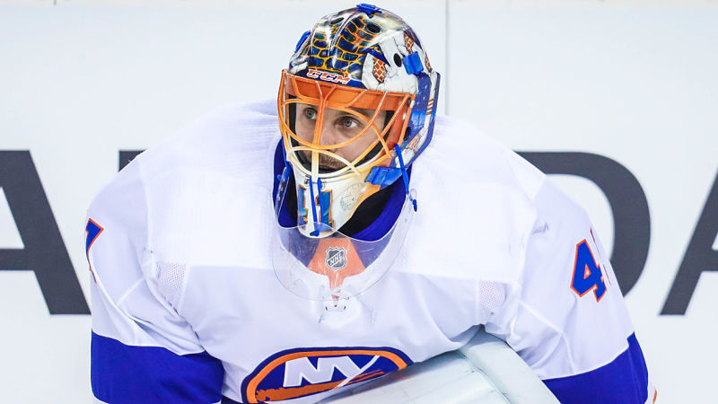 Boston Bruins goalie Jaroslav Halak
