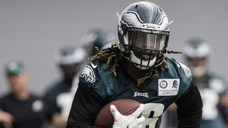 Philadelphia Eagles running back Jay Ajayi