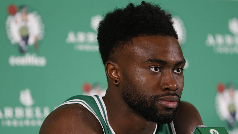 Boston Celtics guard Jaylen Brown
