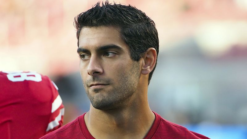 San Francisco 49ers quarterback Jimmy Garoppolo