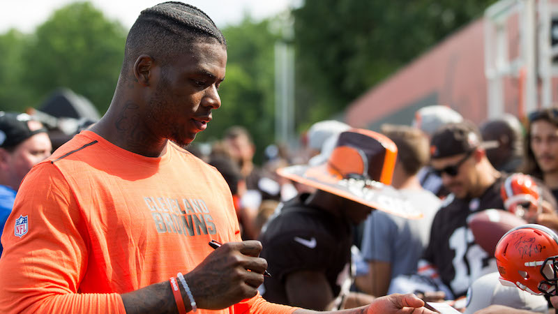 Patriots wide receiver Josh Gordon