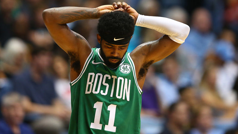Boston Celtics guard Kyrie Irving