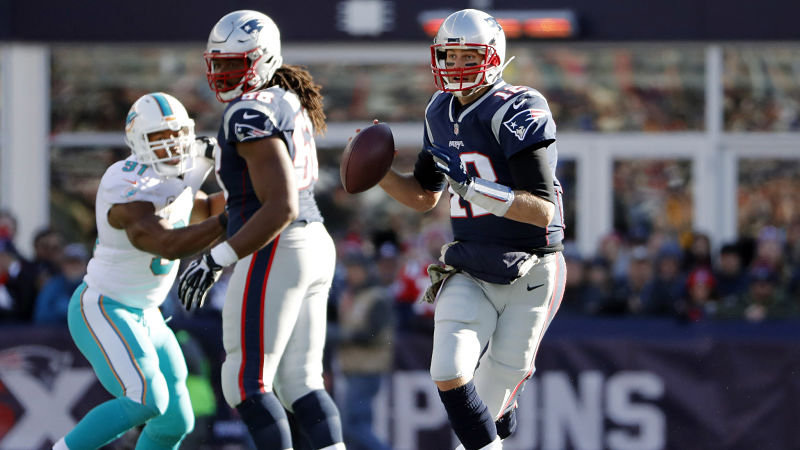 New England Patriots quarterback Tom Brady