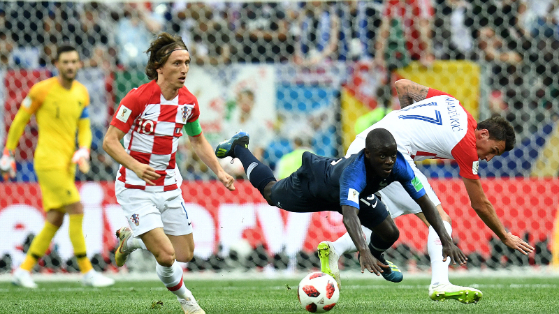 Croatia midfield Luka Modric (10)