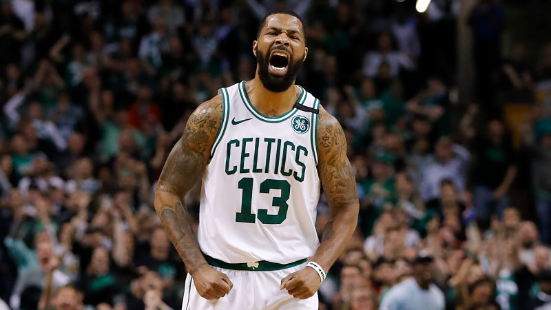 Boston Celtics forward Marcus Morris