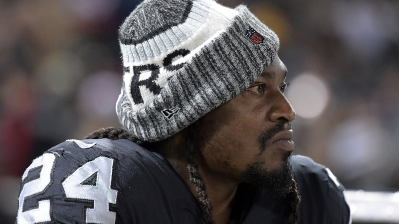Oakland Raiders running back Marshawn Lynch