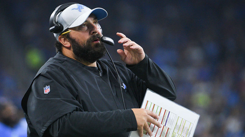 Detroit Lions head coach Matt Patricia