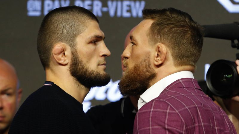 McGregor, Khabib square off