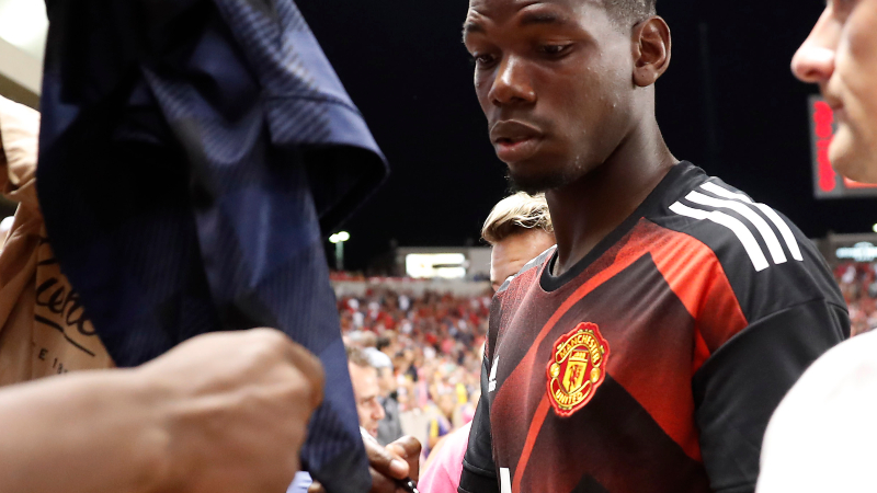 Manchester United midfielder Paul Pogba