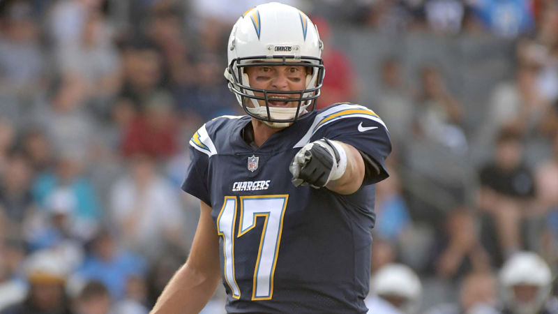 Los Angeles Chargers quarterback Phlip Rivers