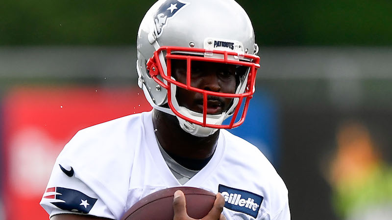 Patriots running back Sony Michel