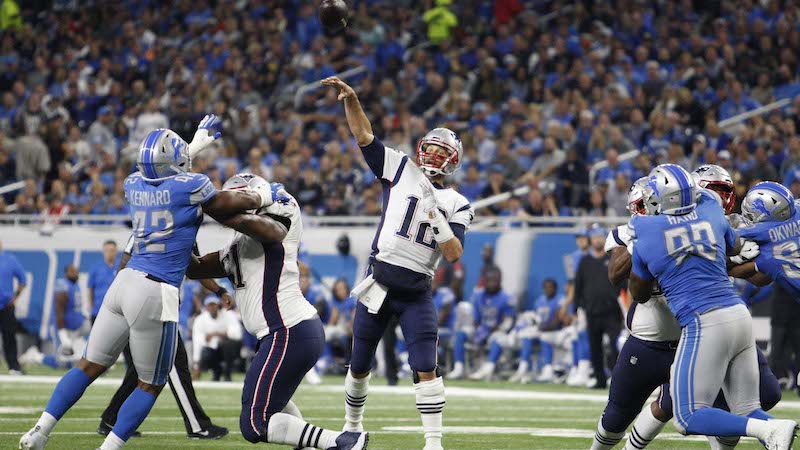 Patriots quarterback Tom Brady