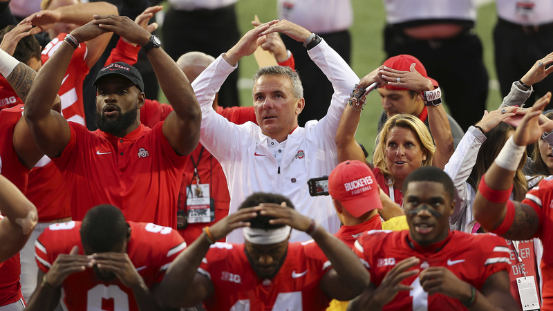 Ohio State head coach Urban Meyer
