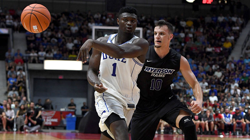 Duke forward Zion Williamson