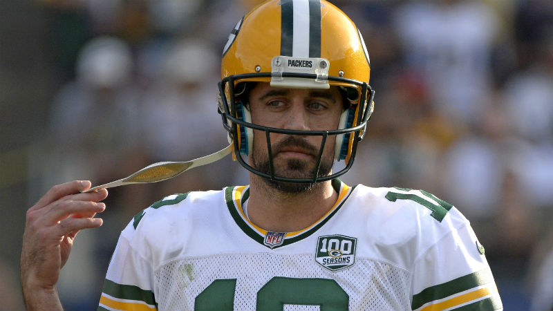 Green Bay Packers quarterback Aaron Rodgers
