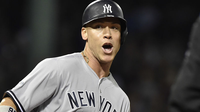New York Yankees outfielder Aaron Judge