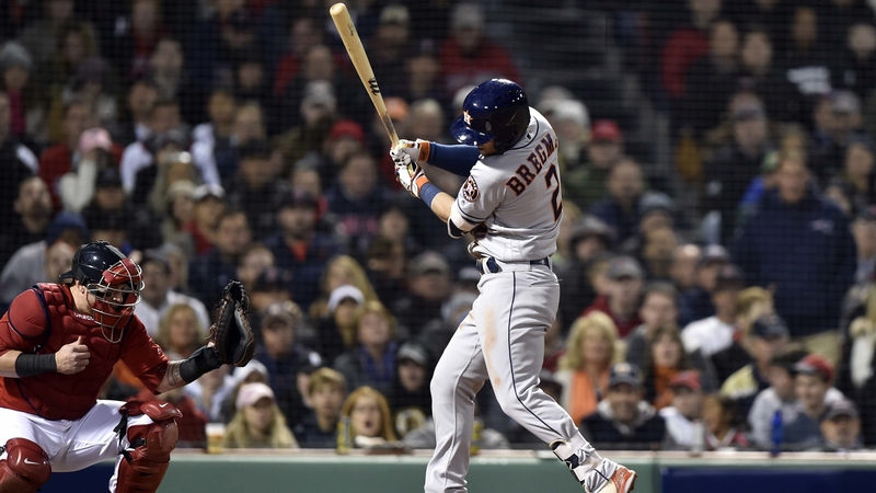 Astros third baseman Alex Bregman