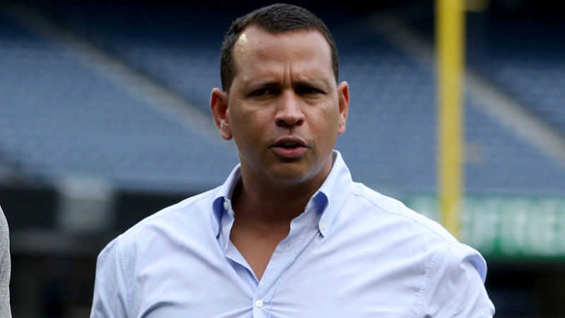 Retired MLB player Alex Rodriguez