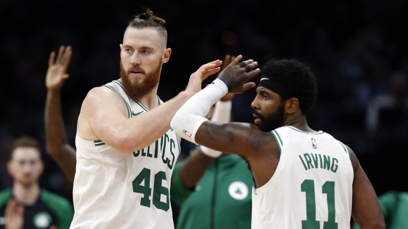 Aron Baynes, Kyrie Irving