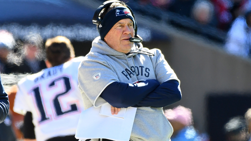 Patriots head coach Bill Belichick