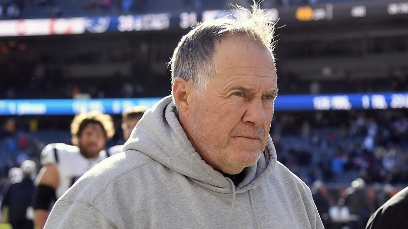 New England Patriots head coach Bill Belichick