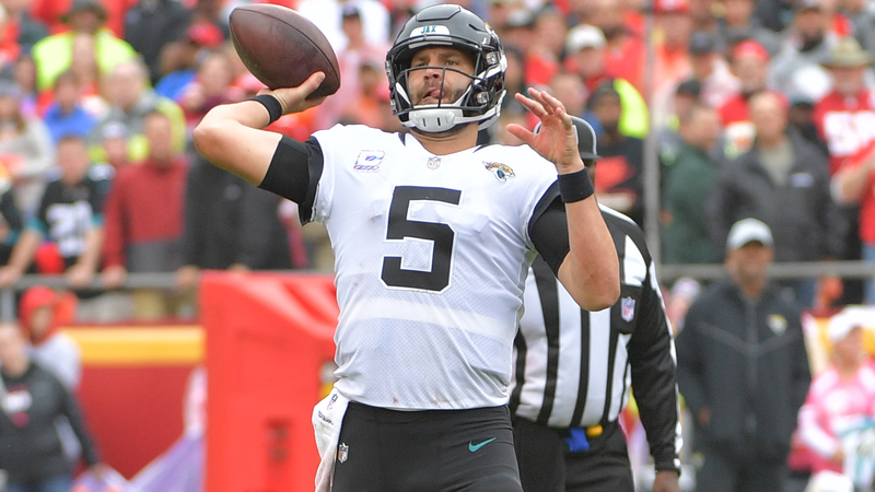 Jaguars quarterback Blake Bortles
