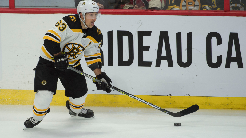 Boston Bruins left wing Brad marchand
